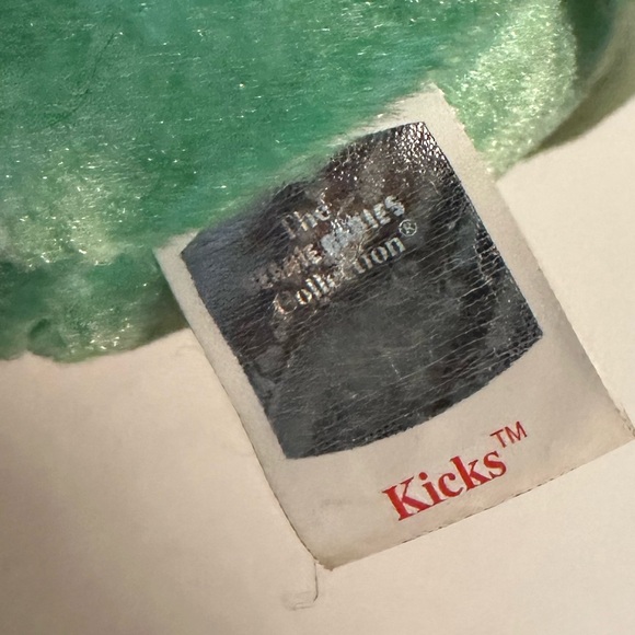 Vintage Ty Beanie Baby “Kicks” with Tag Errors 1998/1999 - Picture 12 of 13